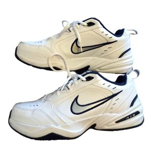 Nike Air Monarch IV Mens Training Shoes Sneakers 416355-102 2020 White Sz 10.5W
